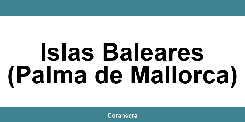 Teléfono para contactar con Correos Express en Islas Baleares (Palma de Mallorca)