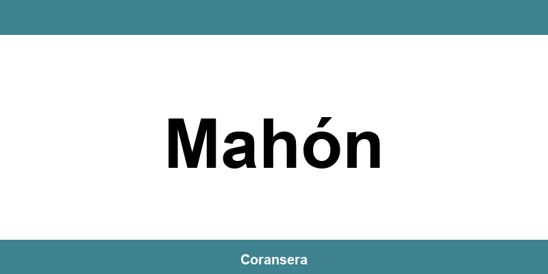 Teléfono para contactar con Correos Express en Mahón