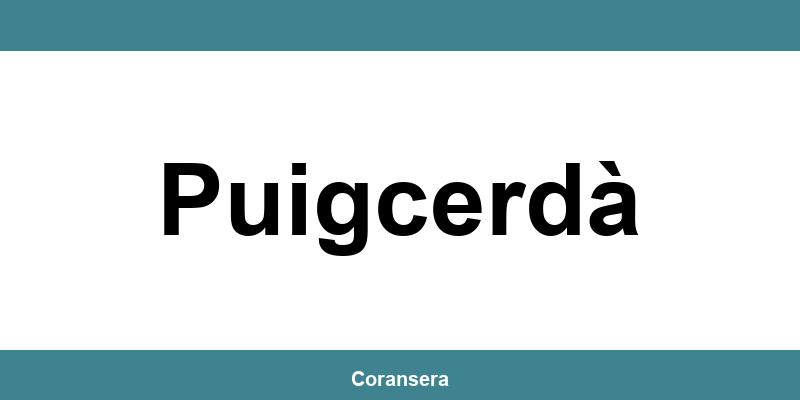 Teléfono para contactar con Correos Express en Puigcerdà