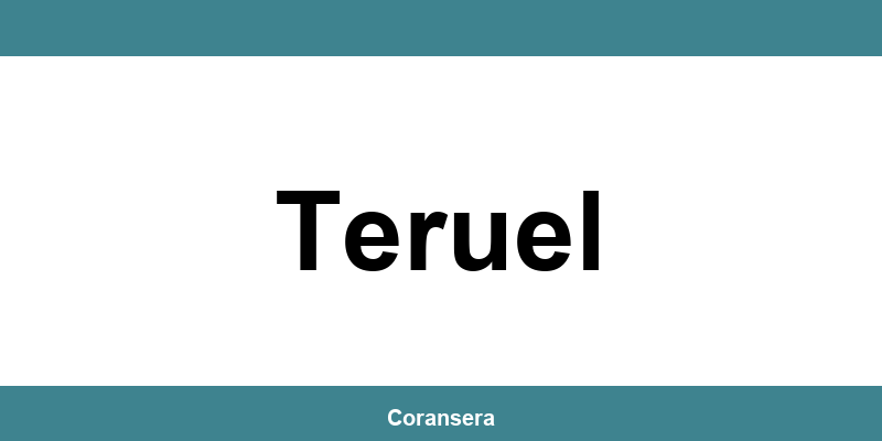 Teléfono para contactar con Correos Express en Teruel