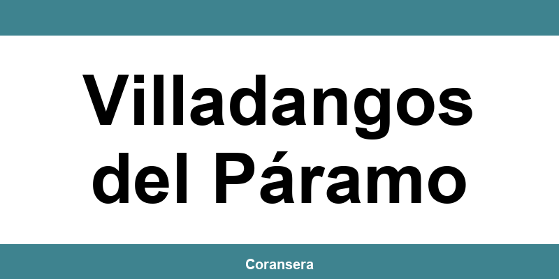 Teléfono para contactar con Correos Express en Villadangos del Páramo